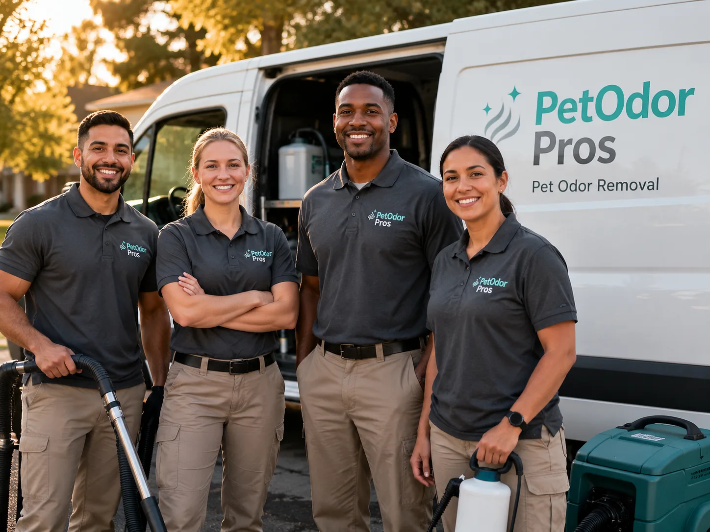 Pet Odor Removal team serving Enid, MS